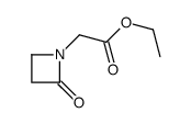 ethyl 2-(2-oxoazetidin-1-yl)acetate结构式