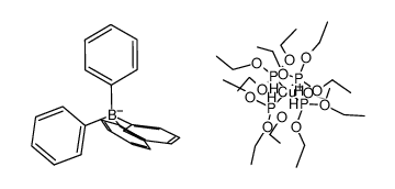 tetrakis(triethylphosphite)copper(I) tetraphenylborate结构式