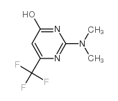 2-(Dimethylamino)-6-(trifluoromethyl)pyrimidin-4-ol Structure