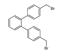 1,2-bis[4-(bromomethyl)phenyl]benzene结构式