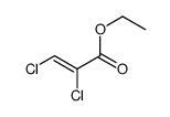 ethyl 2,3-dichloroprop-2-enoate Structure