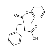 2,2-dibenzyl-succinic acid结构式