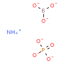 Ammonium borate phosphate结构式