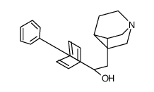 2-(1-azabicyclo[2.2.2]octan-3-yl)-1,1-diphenylethanol结构式