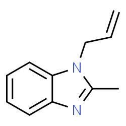 1H-Benzimidazole,2-methyl-1-(2-propenyl)-(9CI) Structure