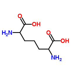 DL-2,6-Diaminopimelic acid structure