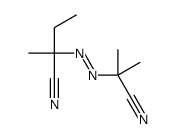 2-(2-cyanopropan-2-yldiazenyl)-2-methylbutanenitrile Structure