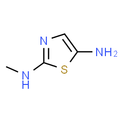 2,5-Thiazolediamine,N2-methyl-(9CI) structure