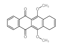 6,11-dimethoxy-7,10-dihydrotetracene-5,12-dione Structure