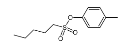 p-tolyl pentane-1-sulfonate Structure