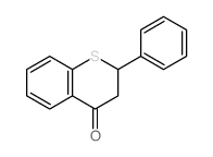 2-phenylthiochroman-4-one结构式