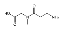 N-β-Alanyl-N-methylglycine结构式