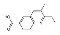 6-Quinolinecarboxylicacid,2-ethyl-3-methyl-(9CI) picture