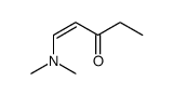 1-(dimethylamino)pent-1-en-3-one结构式