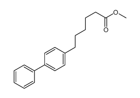 methyl 6-(4-phenylphenyl)hexanoate结构式