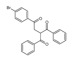 2-benzoyl-4-(4-bromophenyl)-1-phenylbutane-1,4-dione Structure