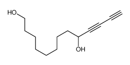 trideca-10,12-diyne-1,9-diol结构式