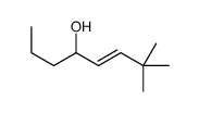 7,7-dimethyloct-5-en-4-ol结构式