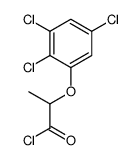 2-(2,3,5-trichlorophenoxy)propanoyl chloride结构式