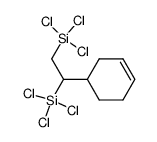 (3-cyclohexenyl)-1,2-bis(trichlorosilyl)ethane Structure