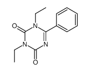 1,3-diethyl-6-phenyl-1,3,5-triazine-2,4-dione Structure