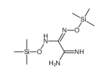 2-N,2-N'-bis(trimethylsilyloxy)ethanediimidamide结构式