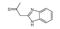 2-Propanethione,1-(1H-benzimidazol-2-yl)-(9CI) Structure