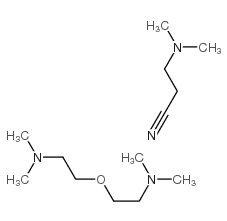 2-(2-dimethylaminoethoxy)-N,N-dimethyl-ethanamine: 3-dimethylaminoprop anenitrile Structure