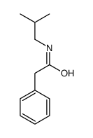 N-(2-methylpropyl)-2-phenylacetamide Structure