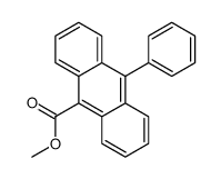 10-Phenylanthracene-9-carboxylic acid, methyl ester structure