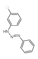 3-chloro-N-phenyldiazenyl-aniline结构式