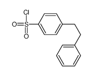 4-(2-phenylethyl)benzenesulfonyl chloride结构式