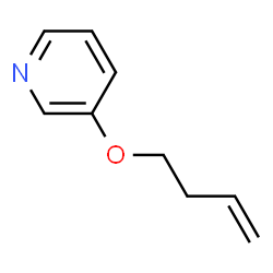 Pyridine, 3-(3-butenyloxy)- (9CI) Structure