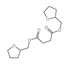 Butanedioic acid,1,4-bis[(tetrahydro-2-furanyl)methyl] ester Structure