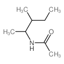 Acetamide,N-(1,2-dimethylbutyl)-结构式