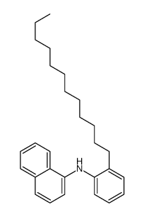 N-(dodecylphenyl)naphthalen-1-amine Structure