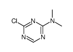4-chloro-N,N-dimethyl-1,3,5-triazin-2-amine Structure