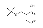 tert.-Butyl-o-hydroxy-benzylsulfid结构式