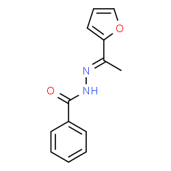 N'-[1-(2-furyl)ethylidene]benzohydrazide Structure