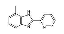 4-methyl-2-pyridin-2-yl-1(3)H-benzoimidazole Structure