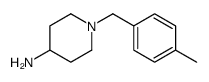 1-[(4-methylphenyl)methyl]piperidin-4-amine结构式