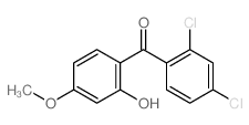 (2,4-dichlorophenyl)-(2-hydroxy-4-methoxy-phenyl)methanone结构式