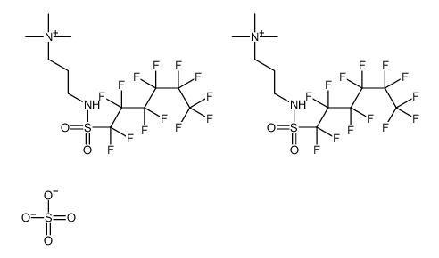 bis[trimethyl-3-[[(tridecafluorohexyl)sulphonyl]amino]propylammonium] sulphate picture