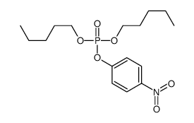 (4-nitrophenyl) dipentyl phosphate Structure