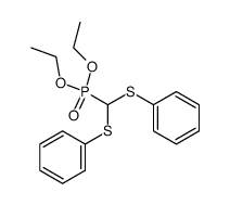 S,S-diphenylacetal of diethyl oxomethanephosphonate结构式