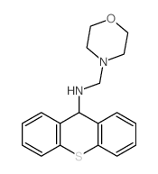 4-Morpholinemethanamine,N-9H-thioxanthen-9-yl- picture