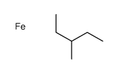 iron,3-methylpentane Structure