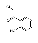 Ethanone, 2-chloro-1-(2-hydroxy-3-methylphenyl)- (9CI) structure