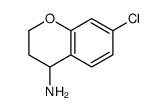 7-Chlorochroman-4-amine Structure