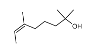 (Z)-2,6-dimethyl-oct-6-en-2-ol结构式